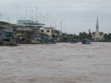 Städtchen im Mekong Delta