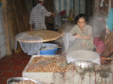 Produktion vom Reispapier