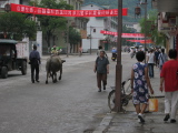 Strassenszene in Yangshuo