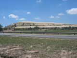 Aushub aus den Goldminen in Johannesburg
